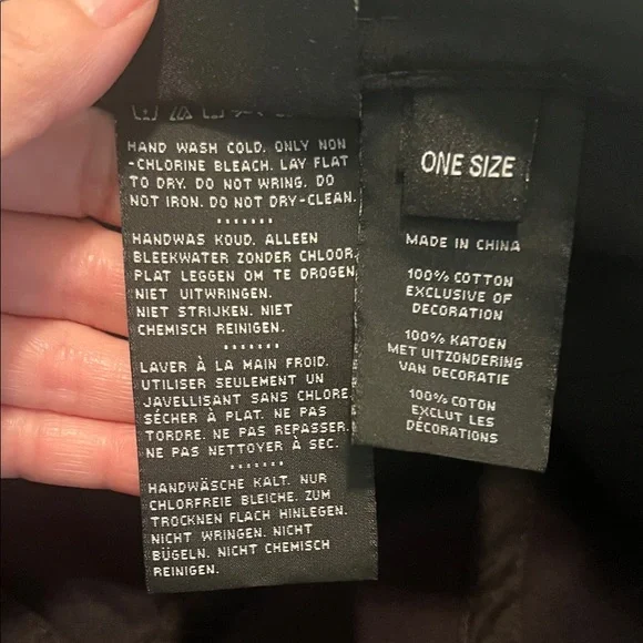 #1591**Harley-Davidson Black Cap with White Winged 115 Logo - Picture 7 of 16